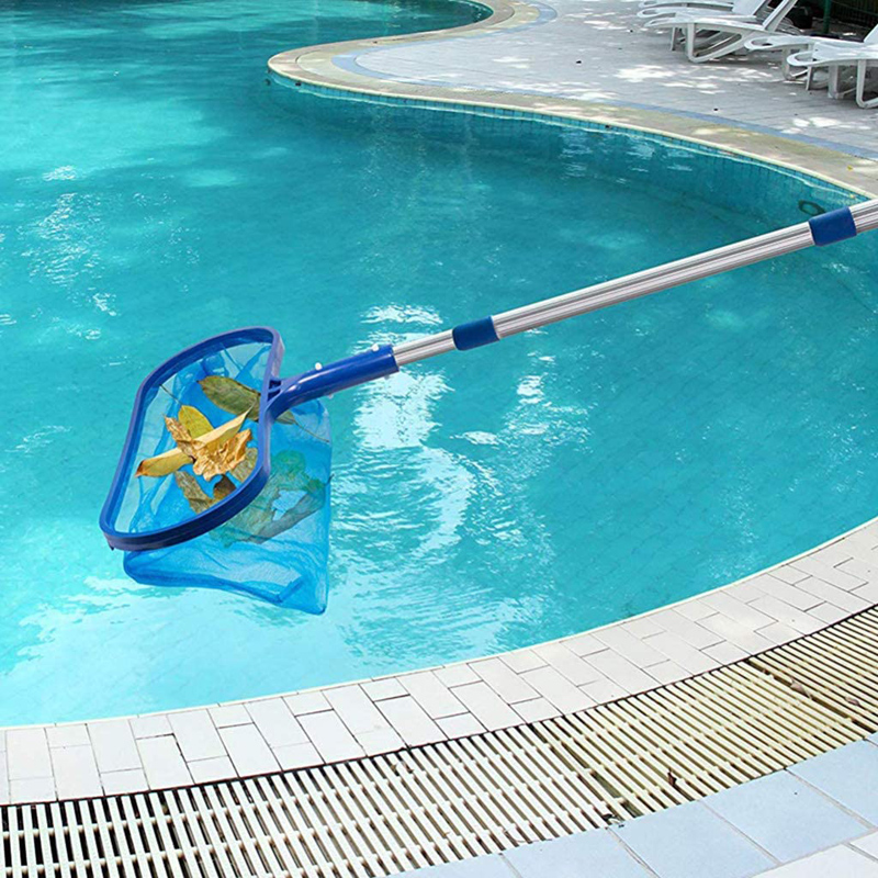 Duty Pool Net Deep Bag Pool Skimmer Leaf Cleaning Pool Rake Fine Mesh Net