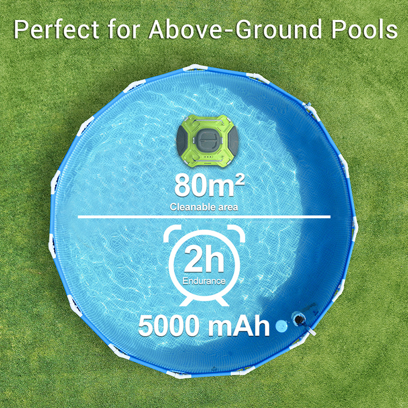 Factory Direct Indoor Outdoor Pool Vacuum Robot Automatic Pool Vacuum Cleaner