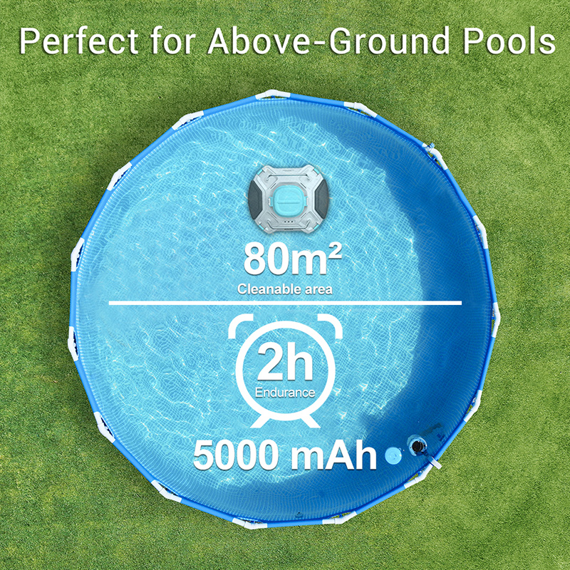 Pool Cleaner For Above Ground Pool Automatic Pool Robot Vacuum