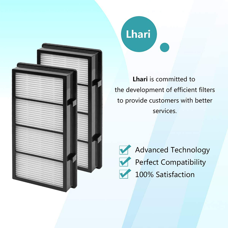 HAPF300 True HEPA Filter, Compatible with HAPF300, HAPF30 and BAP536/BAP516 Units, Compare to HAPF300AH-U4R, HAP242-NUC, Pack of 2